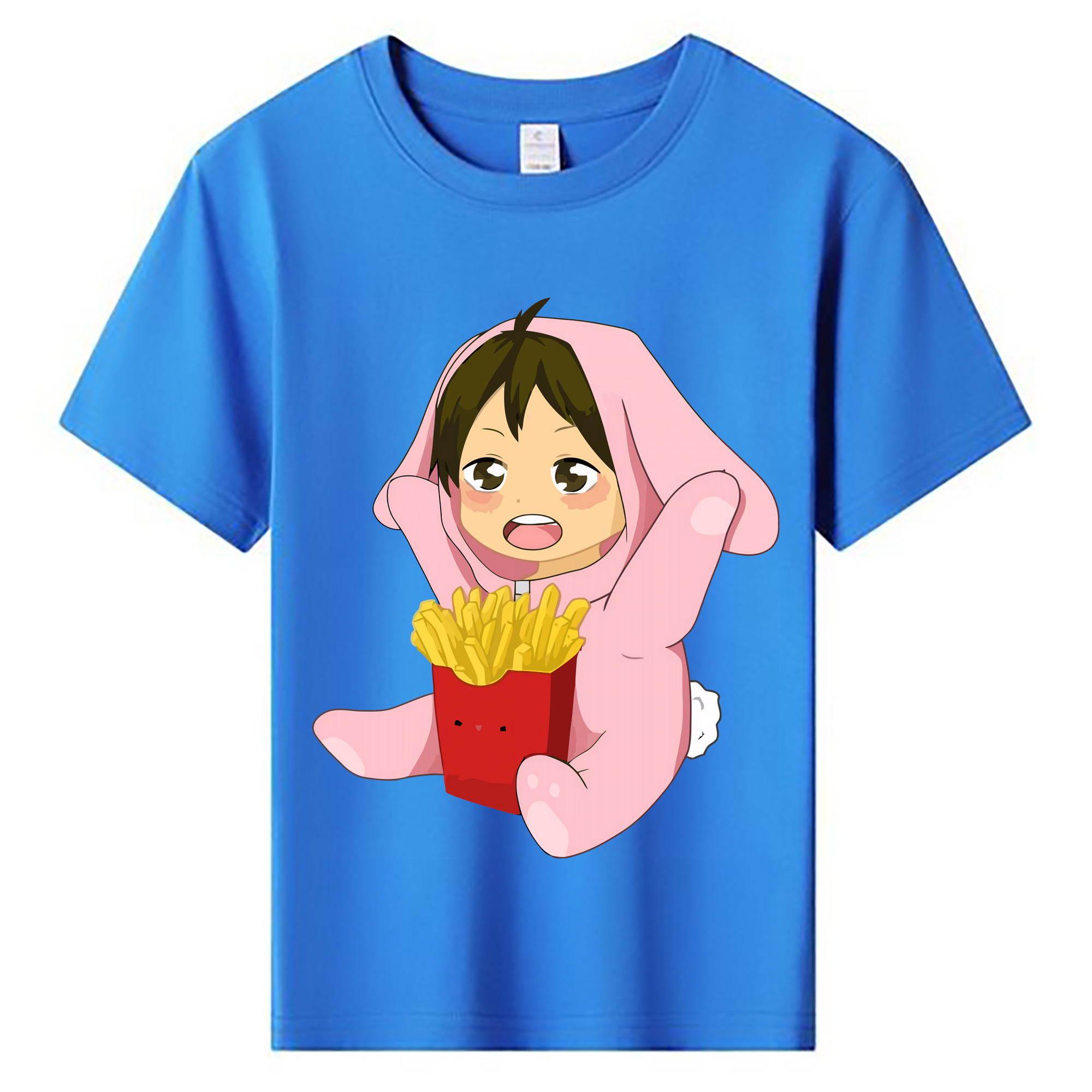 （画像用） ハイキュー!! Haikyu!! 綿100％キッズTシャツ（フロントプリント）